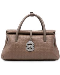 Zanellato - Dotta Small Hammered Leather Bag - Lyst