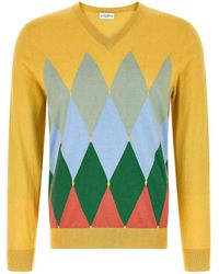 Ballantyne - Argyle Sweater - Lyst