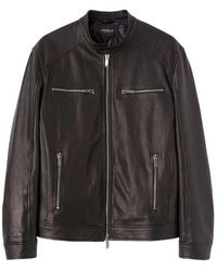 Dondup - Leather Jacket - Lyst