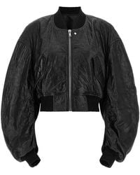 Rick Owens - Lamb Leather Leather Jacket - Lyst