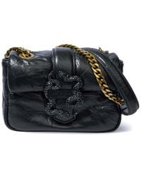 Just Cavalli - Iconic Snakes Puffy Bag - Lyst