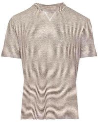 Fedeli - Striped T-Shirt - Lyst