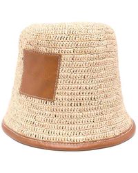Jacquemus - Raffia Bucket Hat - Lyst