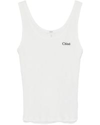 Chloé - Jersey Tank Top - Lyst