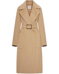 Sportmax - Pure Wool Robe Coat - Lyst