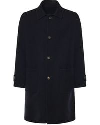 Eleventy - Reversible Single-Breasted Coat - Lyst