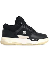 Amiri - Ma-1' Leather Blend Sneakers - Lyst