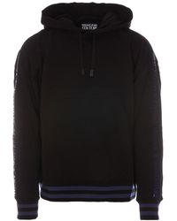 Versace Jeans Couture - Front Logo Patch Hoodie - Lyst