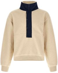 Entire studios - System Half Zip Fleece Fleece Sweatshirt - Lyst