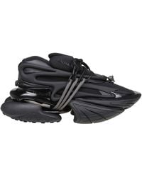 Balmain - Leather Unicorn Low-top Sneakers - Lyst