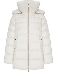 Moorer - Natalia-S3 Bomber Jacket With Hood - Lyst