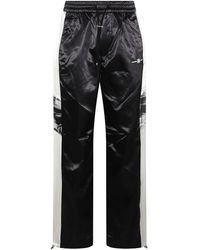 Amiri - And White Cotton Track Pants - Lyst