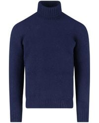 Drumohr - High Neck Sweater - Lyst
