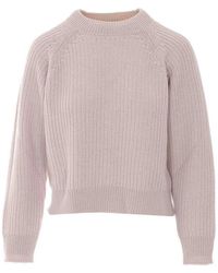 Alpha Studio - Rundhalspullover - Lyst