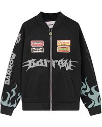 Barrow - Mesh And Nylon Jacket - Lyst