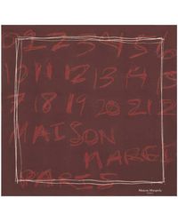 Maison Margiela - Square Silk Scarf - Lyst