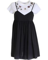 Vivetta - Embellished T-Shirt Dress - Lyst