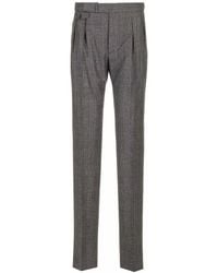 Tagliatore - Prince Of Wales Trousers - Lyst