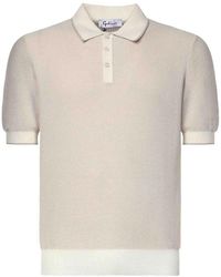 Giuliano Galiano - Cotton Polo - Lyst