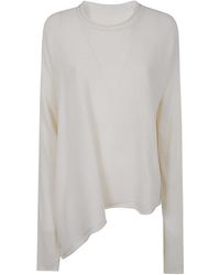 Y's Yohji Yamamoto - Asymmetry Sweater - Lyst