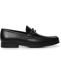 Ferragamo - Leather Gancini Loafer - Lyst