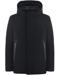 Rrd - Hooded Stretch Puffer Jacket - Lyst