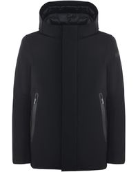 Rrd - Hooded Stretch Puffer Jacket - Lyst