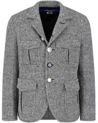 Junya Watanabe - Single-Breasted Wool Blazer - Lyst