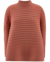 Pleats Please Issey Miyake - Bounce Knit Top - Lyst