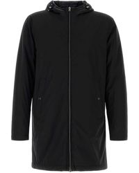 Herno - Midi Parka Coat - Lyst