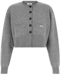 Elisabetta Franchi - Cardigan Tricot - Lyst