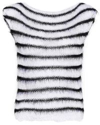 Marni - Open-knit Striped Top - Lyst