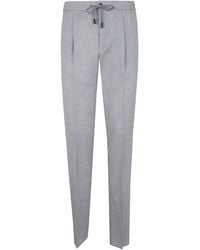 Incotex - Elastic Coulisse Waist Chino Trousers - Lyst