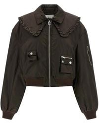 Ganni - Giacca Bomber - Lyst