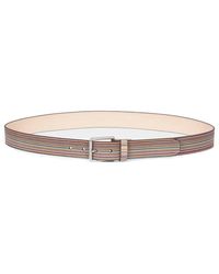 Paul Smith - Cintura Multiriga Classica A Rilievo - Lyst