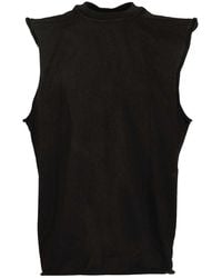 Rick Owens - Jumbo Sleeveless T-Shirt - Lyst