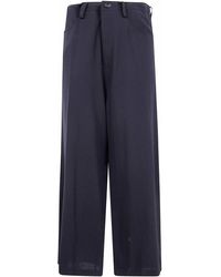 Y's Yohji Yamamoto - Long Straight Trousers - Lyst
