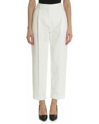 See By Chloé - Jeans With Front Pleats - Lyst
