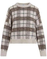 Brunello Cucinelli - Suéter Cuello Redondo - Lyst