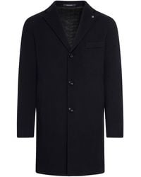 Tagliatore - Wool And Cashmere Coat - Lyst