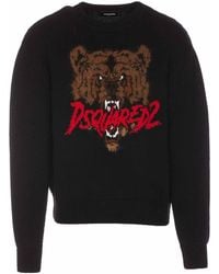 DSquared² - Suéter Cuello Redondo - Lyst