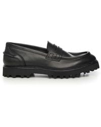 Giuliano Galiano - Kobra Leather Loafer - Lyst