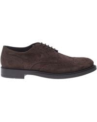 Tod's - Lace-ups In Suede - Lyst