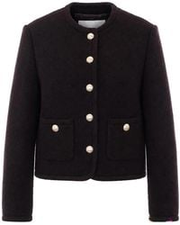 DUNST - Tweed Classic Jacket - Lyst