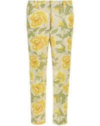 KENZO - Peonies Pants - Lyst