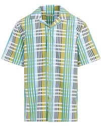 Lanvin - Printed Bowling Shirt - Lyst