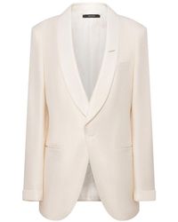 Tom Ford - Single-Breasted Viscose Blend Blazer - Lyst