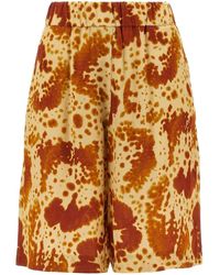 Dries Van Noten - Pomy Bis Bermuda Shorts - Lyst