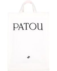 Patou - Borsa Tote Verticale Logo - Lyst