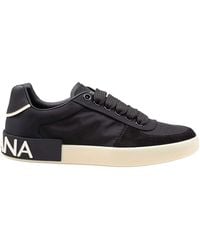Dolce & Gabbana - Sports Shoes With Logo - Lyst